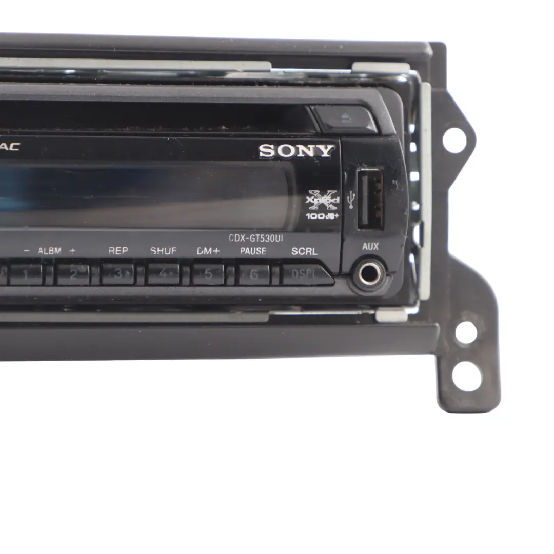 Genuine Sony CD MP3 AUX Stereo Audio Radio Player Head Unit to with Part number CDX-GT530UI Genuine Sony CD MP3 AUX Stereo Audio Radio Player Head Unit - SKU CDX-GT530UI - Part number CDX-GT530UI