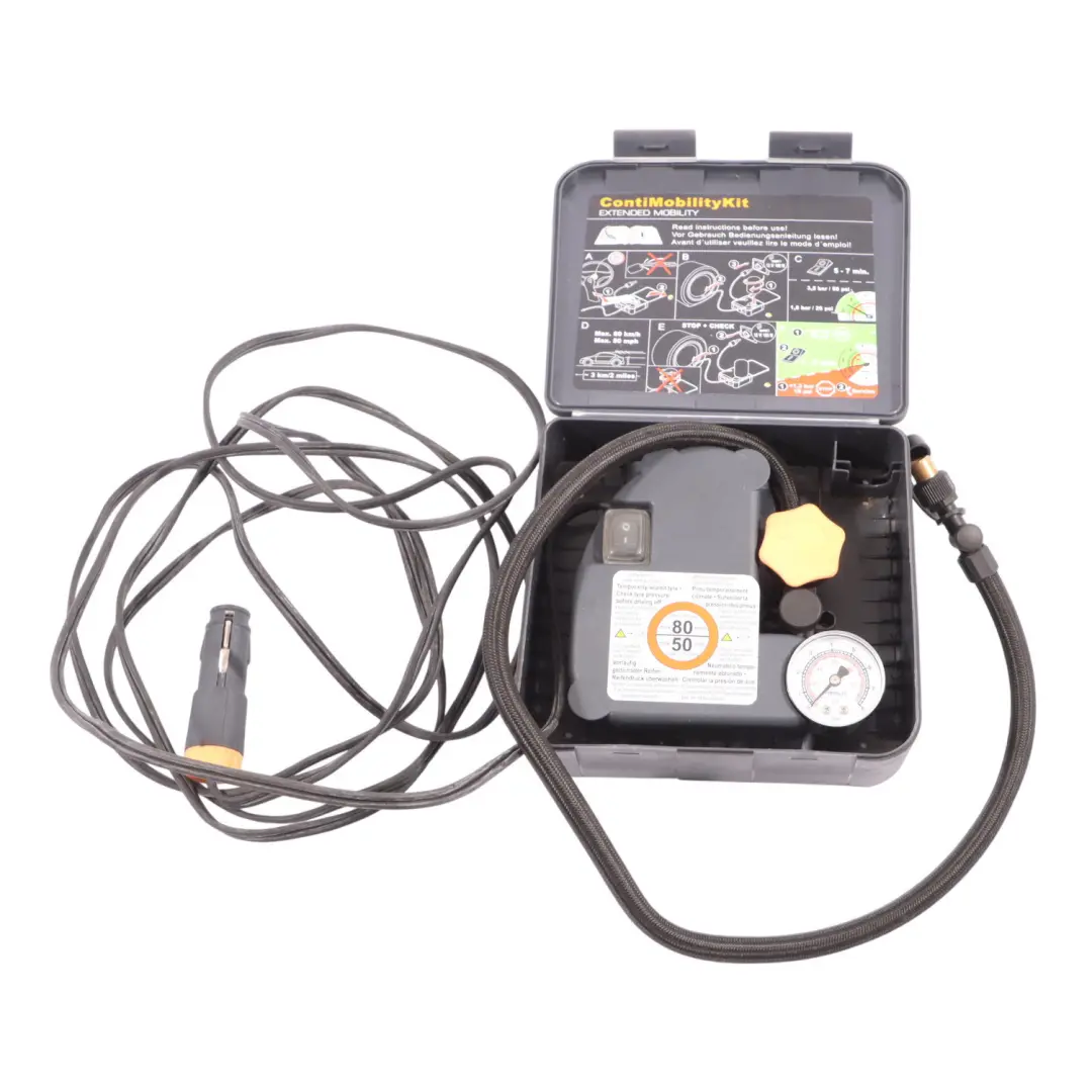 Pneumatici Compressore D'Aria Pompa Gonfiaggio Contimobility Kit per Continental con numero di parte D301165 Continental Pneumatici Compressore D'Aria Pompa Gonfiaggio Contimobility Kit - SKU D301165 - Numero di parte D301165