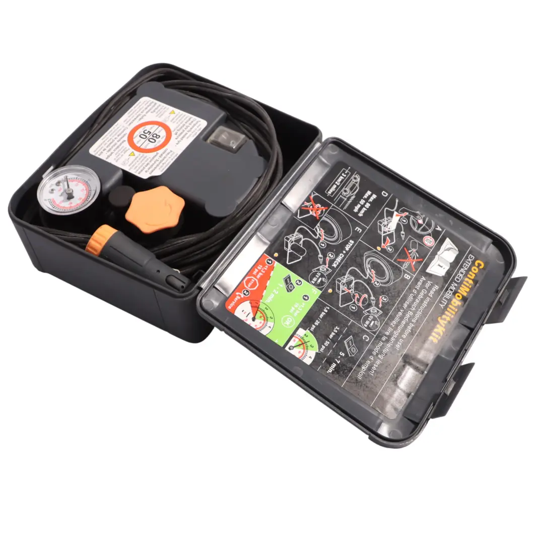 Original Continental Reifen Luft Kompressor Pumpe Inflator Contimobility Kit für mit Teilenummer D301165 Original Continental Reifen Luft Kompressor Pumpe Inflator Contimobility Kit - SKU D301165 - Teilenummer D301165