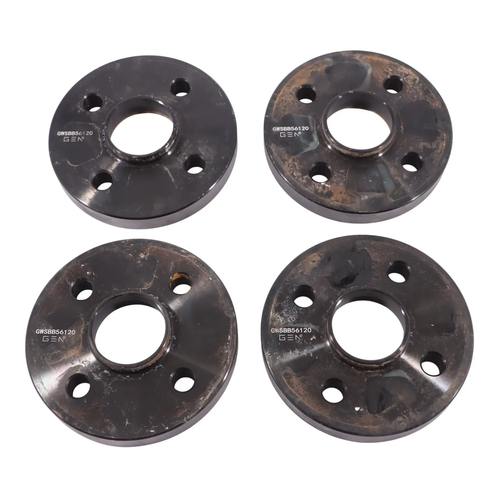 GEN2 Alloy Wheel Spacers Hubcentric Shims 4x100 56.1mm 20mm GWSBB56120
