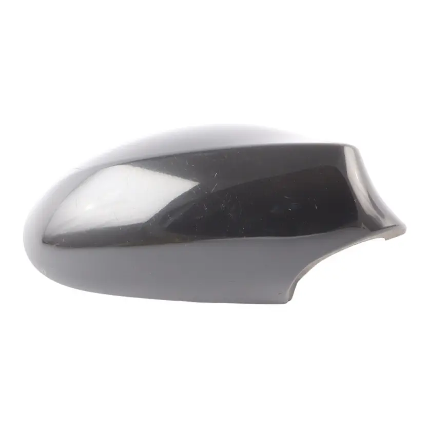 BMW E81 E87 E88 E82 Cover Cap Casing Right Wing Mirror O/S Schwarz 2 Black 668