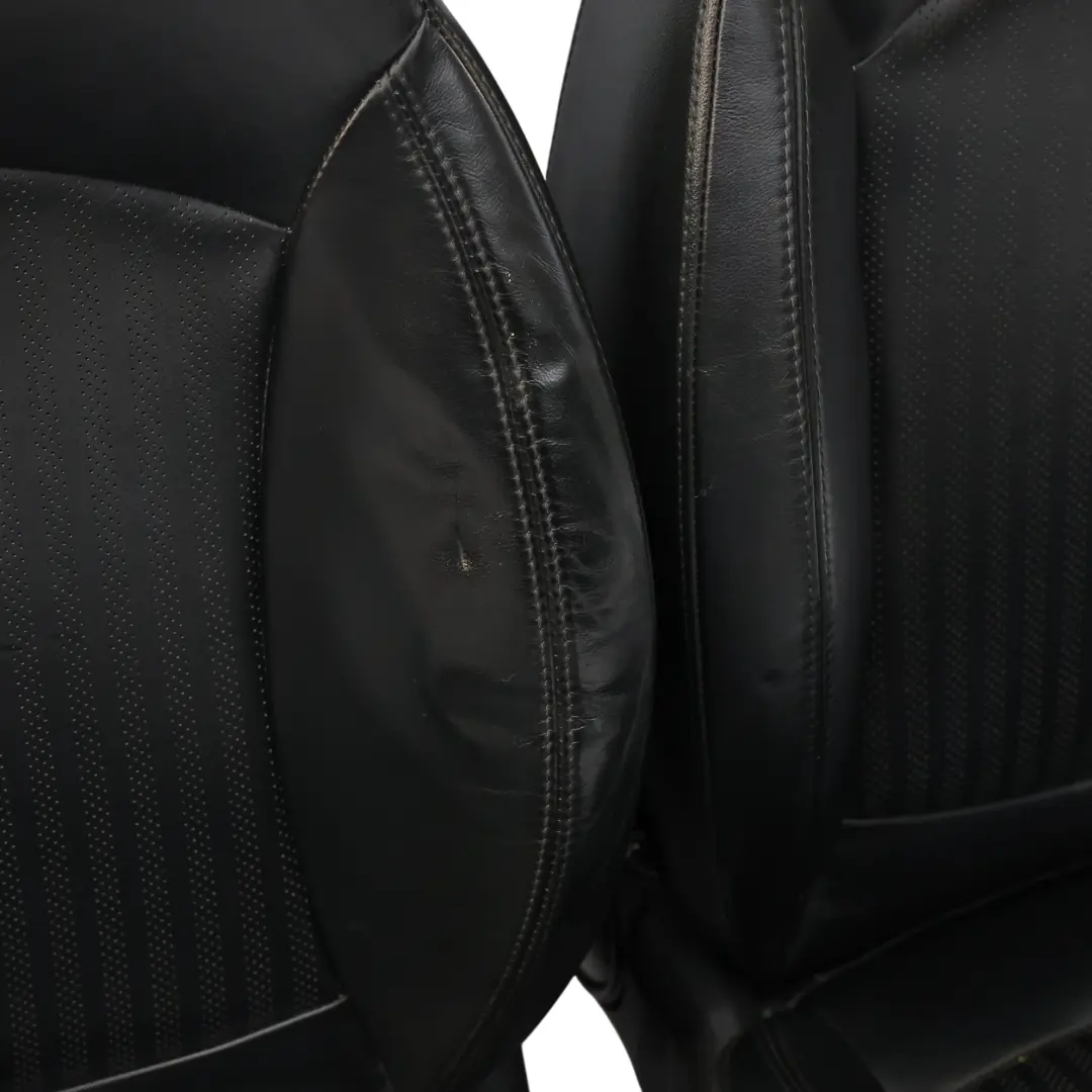 Mini Cooper One R56 Front Rear Sport Full Leather Seats Heated Set Black - SKU R56-SEATS-SPORT-LEATHER-SET-T8E1-1 - Part number R56-SEATS-SPORT-LEATHER-SET-T8E1