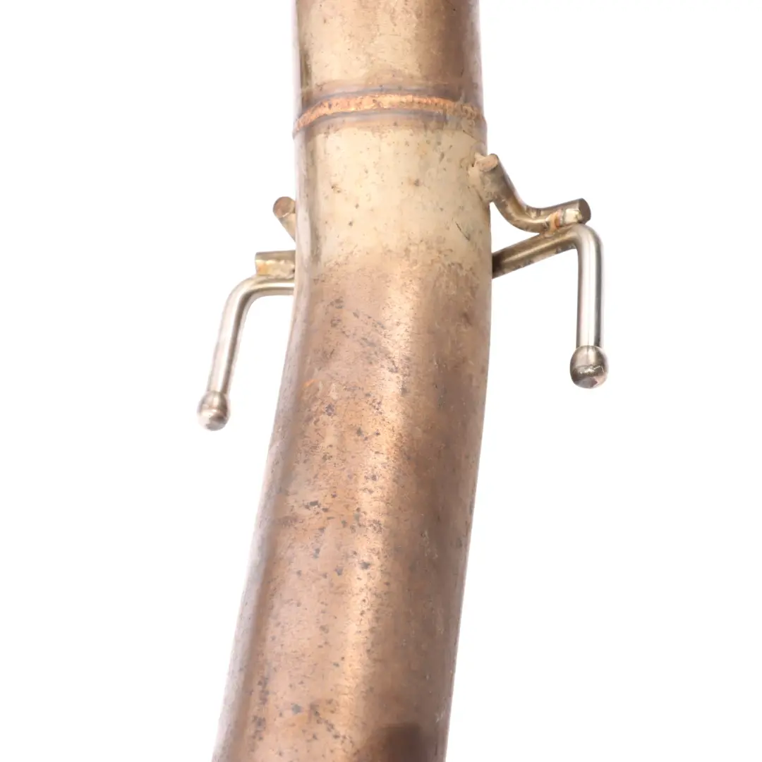 Mini R56 LCI N18 Exhaust System Cooper S Double Pipe Rear Muffler Box Chrome - SKU R56LCI-N18-EXHAUST - Part number R56LCI-N18-EXHAUST