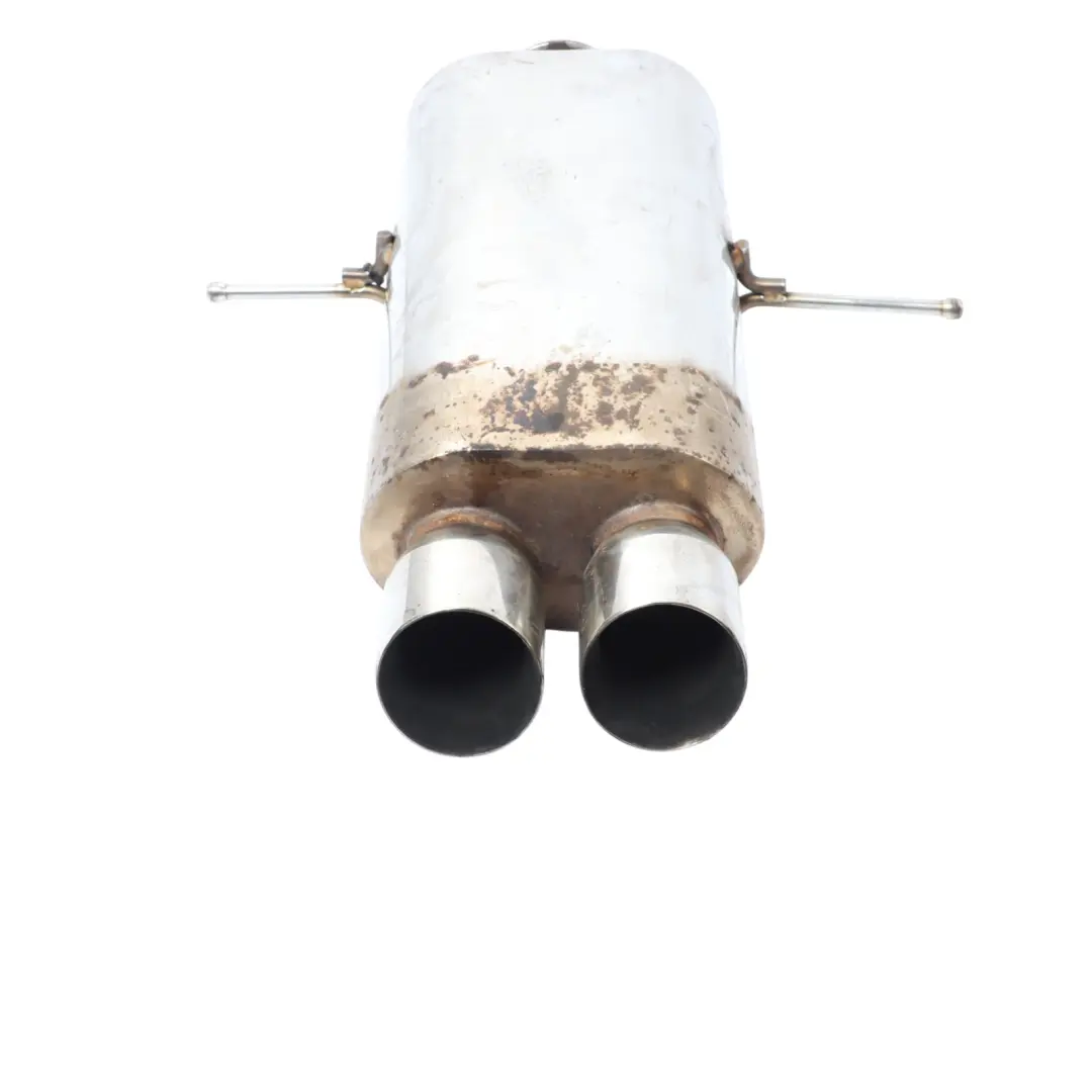 Exhaust System Cooper S Double Pipe Rear Muffler Box Chrome to Mini R56 LCI N18 with Part number R56LCI-N18-EXHAUST Mini R56 LCI N18 Exhaust System Cooper S Double Pipe Rear Muffler Box Chrome - SKU R56LCI-N18-EXHAUST - Part number R56LCI-N18-EXHAUST