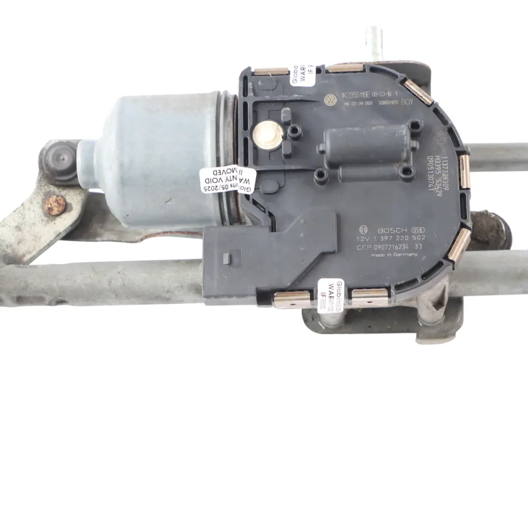 Mk6 Front Windscreen Wiper Motor Linkage Mechanism to Volkswagen Golf with Part number 1K2955023G Volkswagen Golf Mk6 Front Windscreen Wiper Motor Linkage Mechanism - SKU RHD-1K2955023G - Part number 1K2955023G