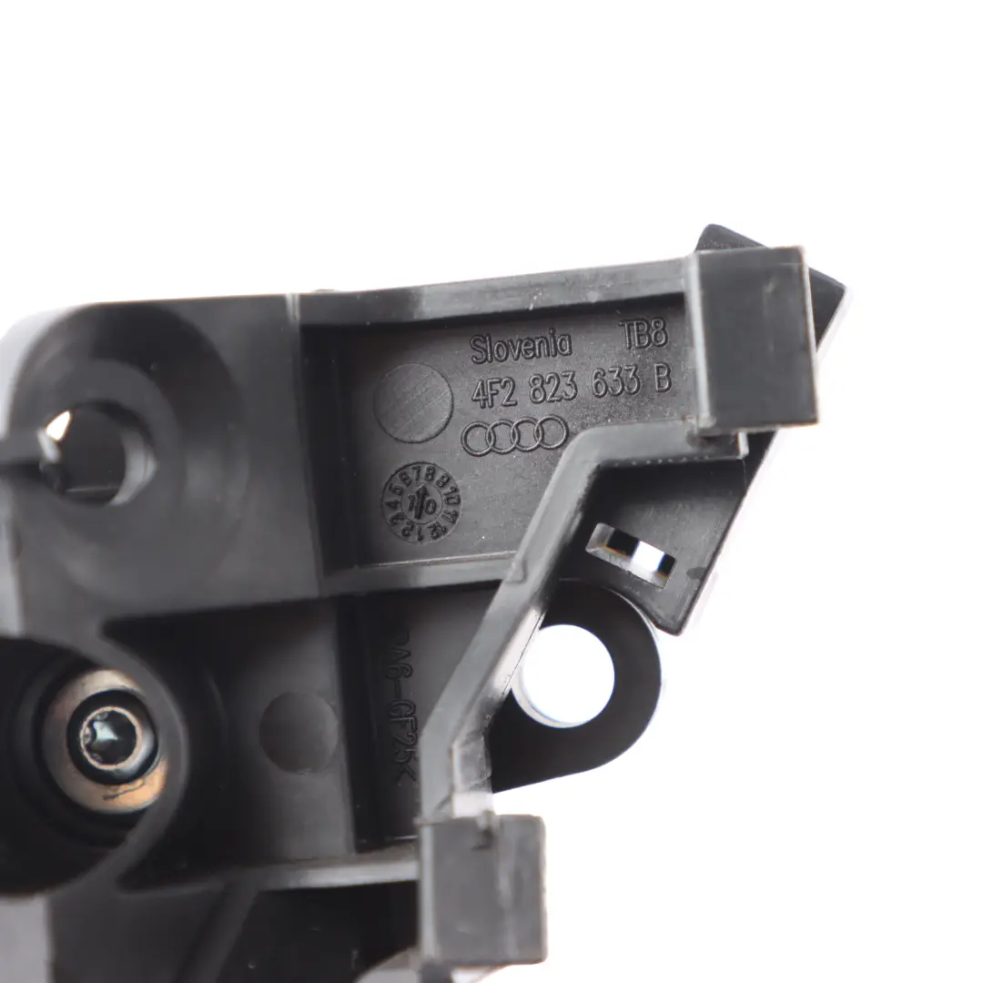 Bracket Hood Release Lever Bonnet Pull Handle to Audi A6 C6 FL with Part number 4F2823633B Audi A6 C6 FL Bracket Hood Release Lever Bonnet Pull Handle - SKU RHD-4F2823633B-1 - Part number 4F2823633B