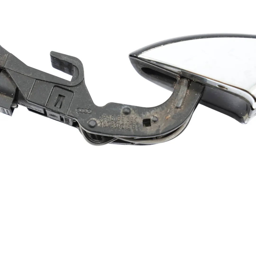 Front Door Outer Handle Pull Right O/S Chrome to Audi A8 4H with Part number 4H0837206B Audi A8 4H Front Door Outer Handle Pull Right O/S Chrome - SKU RHD-4H0837206B - Part number 4H0837206B