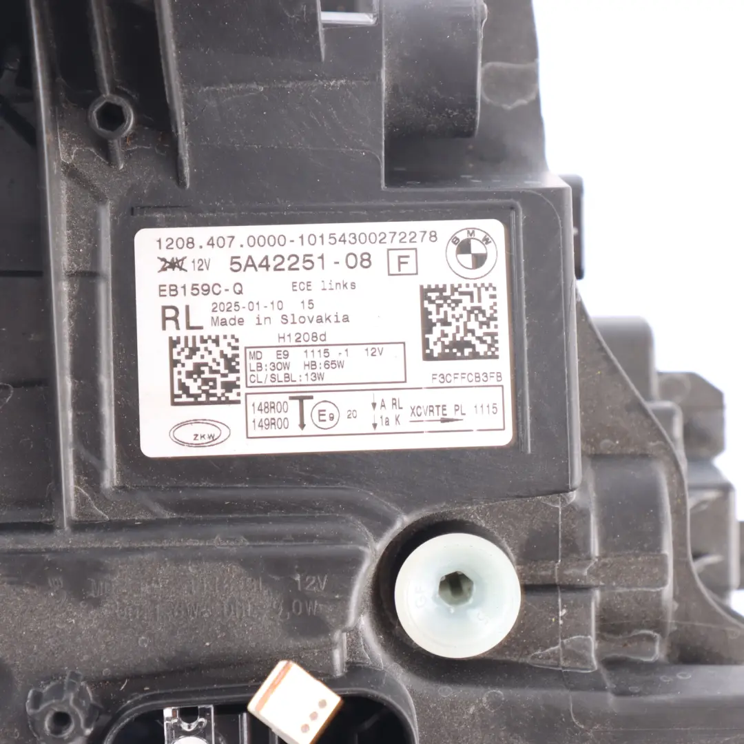 Headlight Led Light Front Left N/S to BMW U06 with Part number 5A42251 BMW U06 Headlight Led Light Front Left N/S - SKU RHD-5A42251 - Part number 5A42251