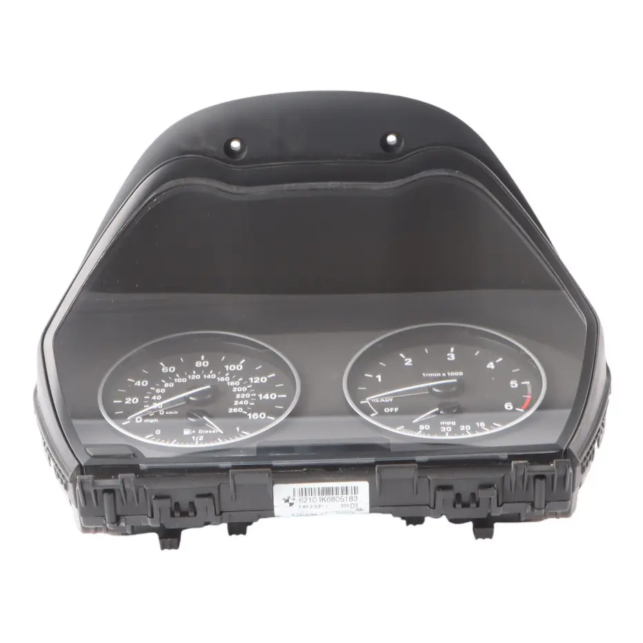 Instrument Cluster BMW F20 F21 F45 Diesel Speedo Clocks MPH Automatic to with Part number 6805183 Instrument Cluster BMW F20 F21 F45 Diesel Speedo Clocks MPH Automatic - SKU RHD-6805183-1 - Part number 6805183