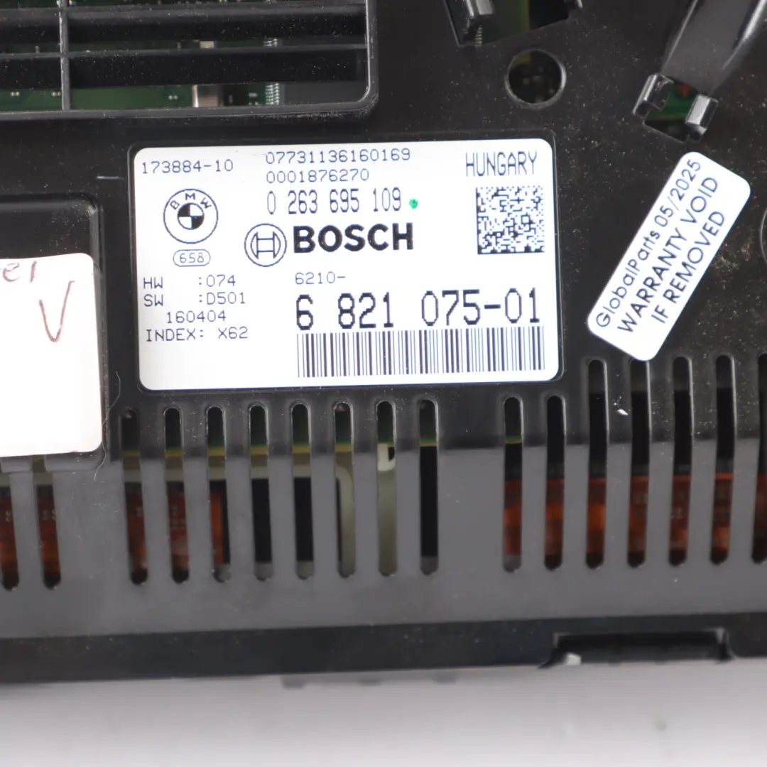 Instrument Cluster BMW X5 F15 X6 F16 Full LED Speedo Clocks Automatic to with Part number 6821075 Instrument Cluster BMW X5 F15 X6 F16 Full LED Speedo Clocks Automatic - SKU RHD-6821075 - Part number 6821075