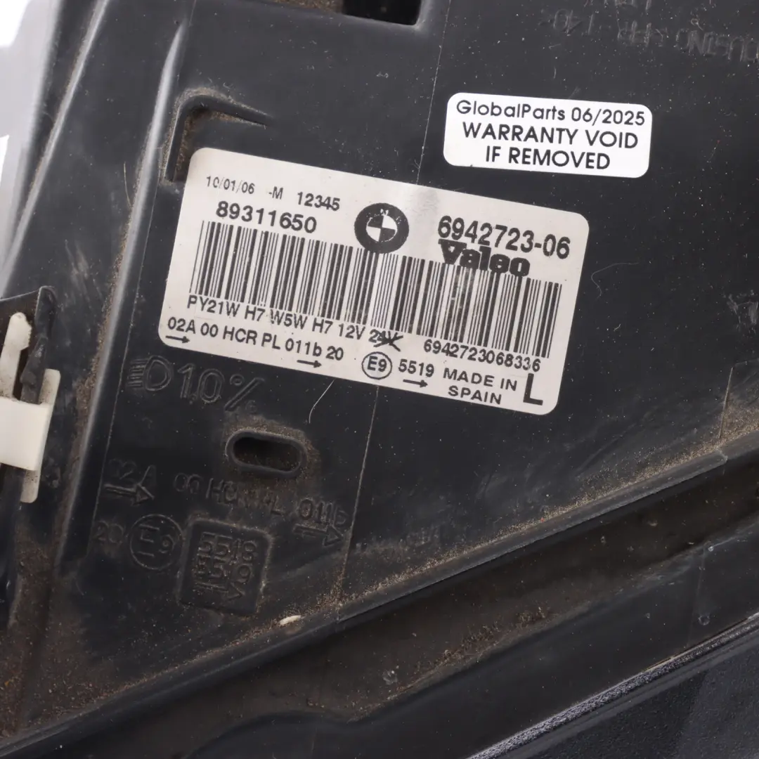 Side Headlight Headlamp Lamp Light Front Left N/S to BMW E90 E91 Passenger with Part number 6942723 BMW E90 E91 Passenger Side Headlight Headlamp Lamp Light Front Left N/S - SKU rhd-6942723-2 - Part number 6942723