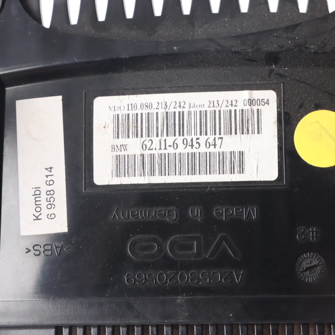 Instrument Cluster Speedo Clocks Unit Petrol Automatic to BMW E63 E64 with Part number 6945647 BMW E63 E64 Instrument Cluster Speedo Clocks Unit Petrol Automatic - SKU RHD-6945647 - Part number 6945647