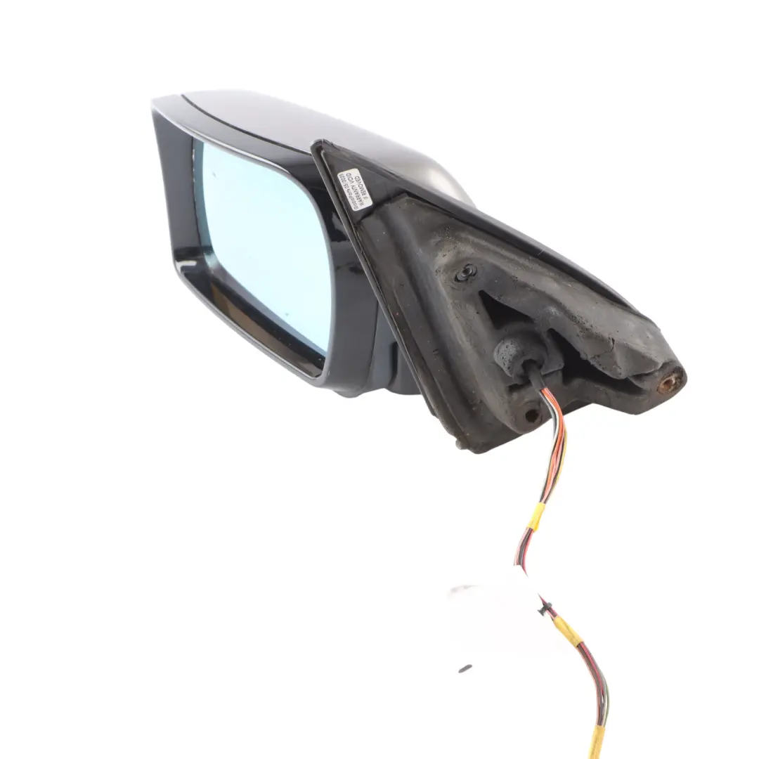 BMW X5 E53 Sports Package Heated Left Wing Mirror N/S Sterlinggrau Metallic 472 - SKU RHD-7039915-STG - Part number 7039915