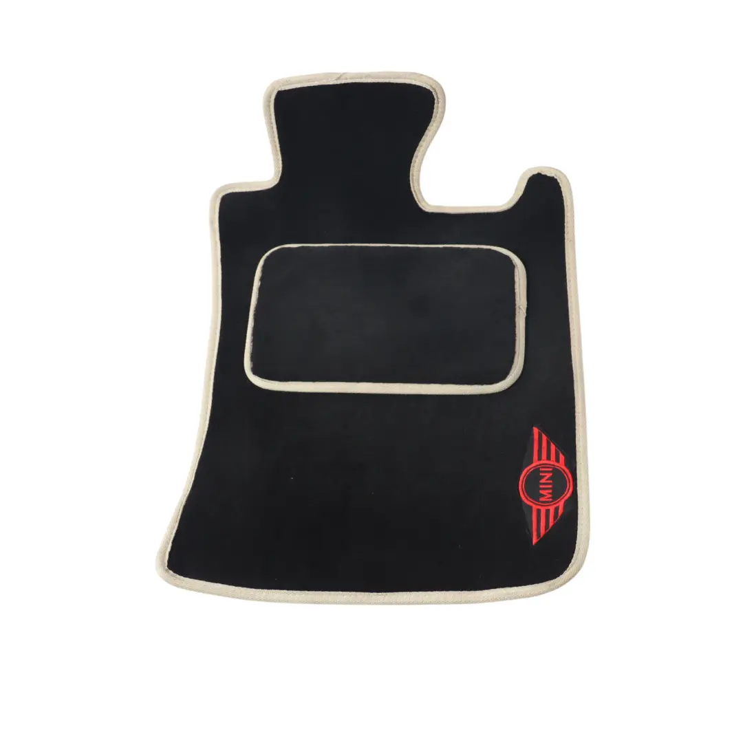 Floor Mats Interior Front Rear Velour Mat Cover Set to Mini Cabrio R52 with Part number 7124532 Mini Cabrio R52 Floor Mats Interior Front Rear Velour Mat Cover Set - SKU RHD-7124532 - Part number 7124532