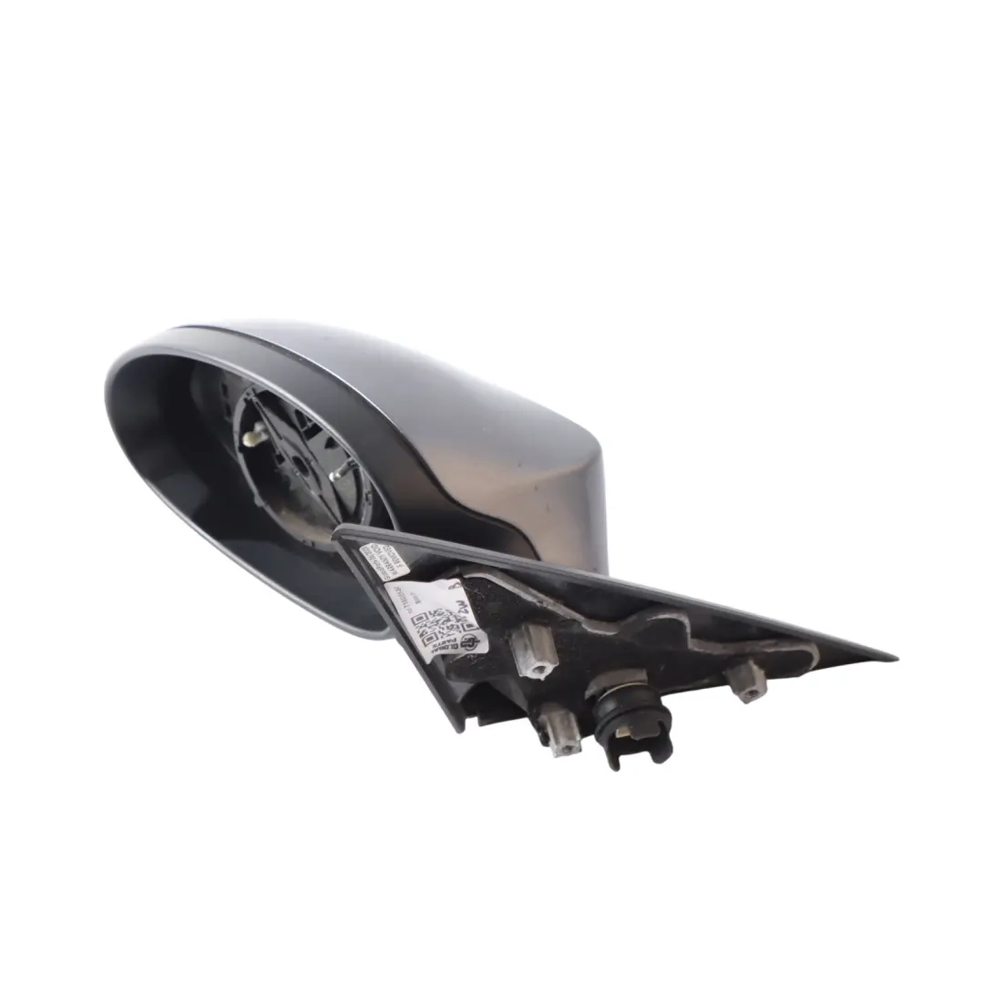 Heated Left Wing Mirror N/S Sparkling Graphite Metallic A22 to BMW E81 E82 with Part number 7185355 BMW E81 E82 Heated Left Wing Mirror N/S Sparkling Graphite Metallic A22 - SKU rhd-7185355-SG - Part number 7185355