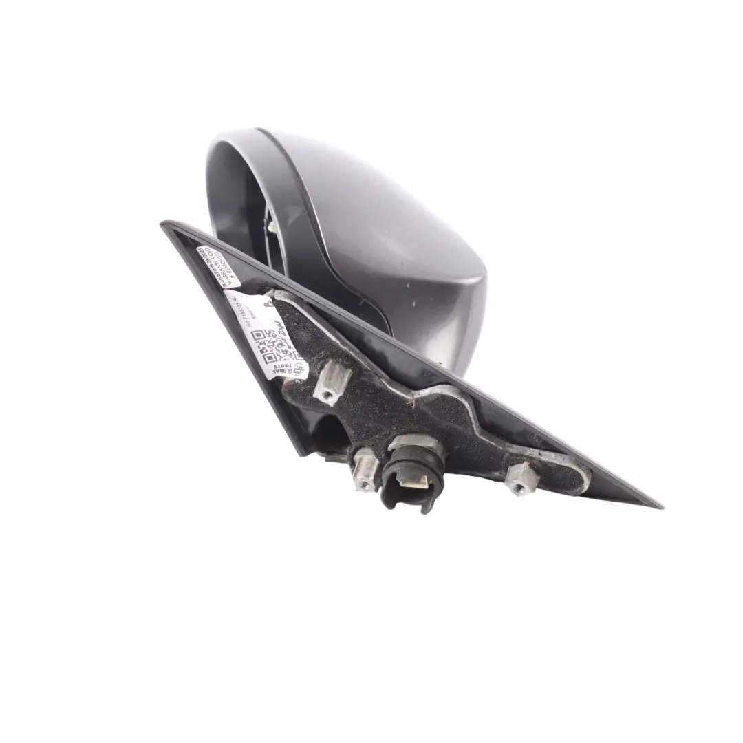 BMW E81 E82 Heated Left Wing Mirror N/S Sparkling Graphite Metallic A22 - SKU rhd-7185355-SG - Part number 7185355