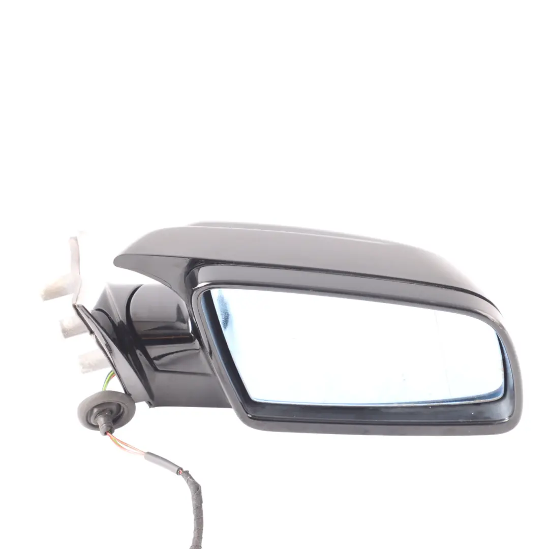 Right Wing Mirror O/S High Gloss Black to BMW E60 LCI M Sport with Part number 7189634 BMW E60 LCI M Sport Right Wing Mirror O/S High Gloss Black - SKU RHD-7189634-BLK - Part number 7189634