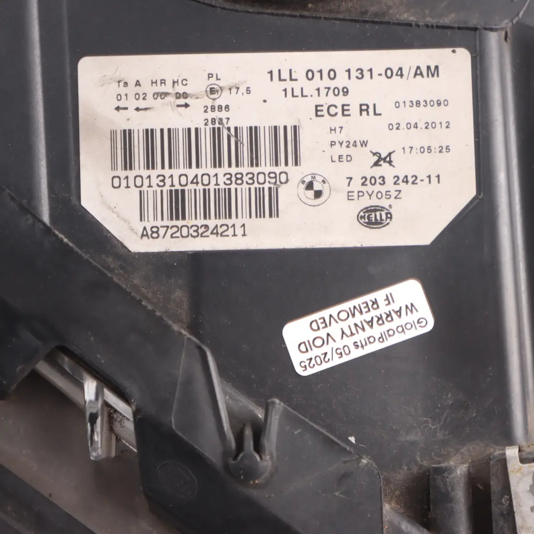 Headlight Light Lamp Front Right O/S to BMW F10 with Part number 7203242 BMW F10 Headlight Light Lamp Front Right O/S - SKU rhd-7203242 - Part number 7203242