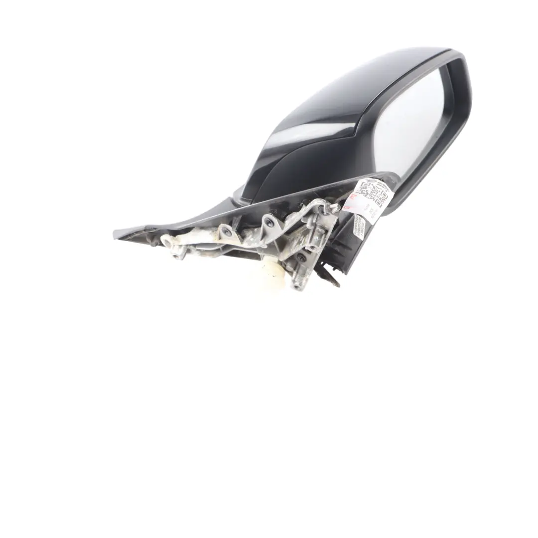 BMW F20 Wing Mirror Heated Right Door O/S Outside 6 Pins Schwarz 2 Black 668 - SKU RHD-7242704-SCH2 - Part number 7242704