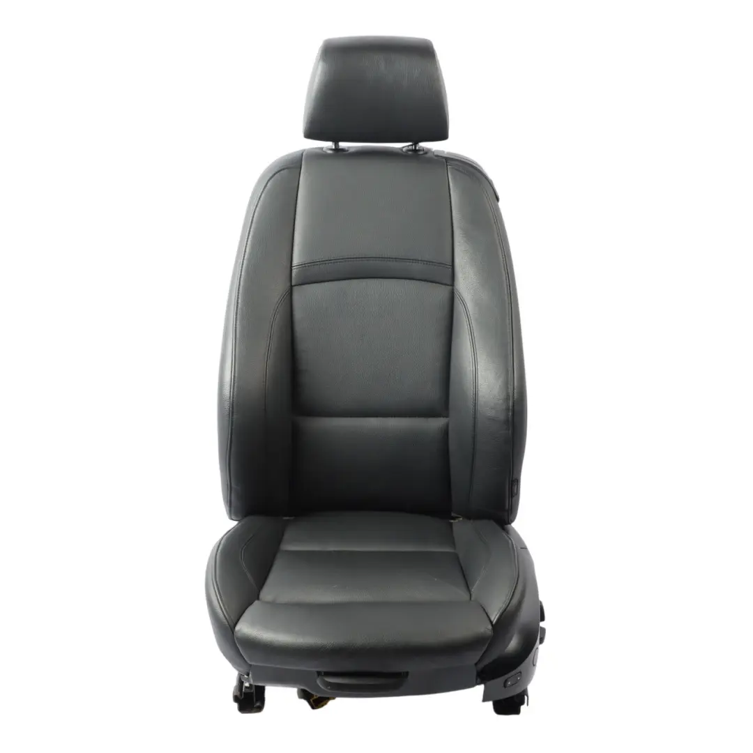 Front Left N/S Electric Heated Seat Black Dakota Leather to BMW E92 Coupe M Sport with Part number 7253093 BMW E92 Coupe M Sport Front Left N/S Electric Heated Seat Black Dakota Leather - SKU RHD-7253093 - Part number 7253093