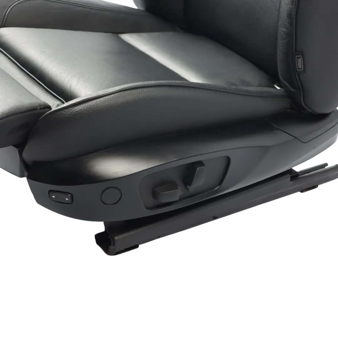 Front Left N/S Electric Heated Seat Black Dakota Leather to BMW E92 Coupe M Sport with Part number 7253093 BMW E92 Coupe M Sport Front Left N/S Electric Heated Seat Black Dakota Leather - SKU RHD-7253093 - Part number 7253093