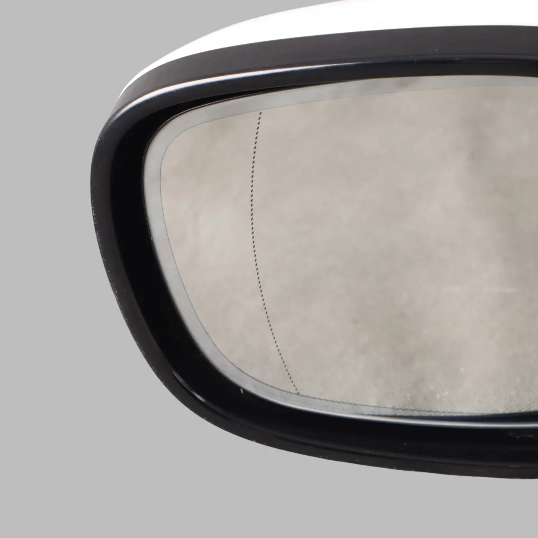 BMW F25 Outer Mirror Wing Heated Left N/S High Gloss Alpinweiss 3 300 - SKU RHD-7264119-AW - Part number 7264119