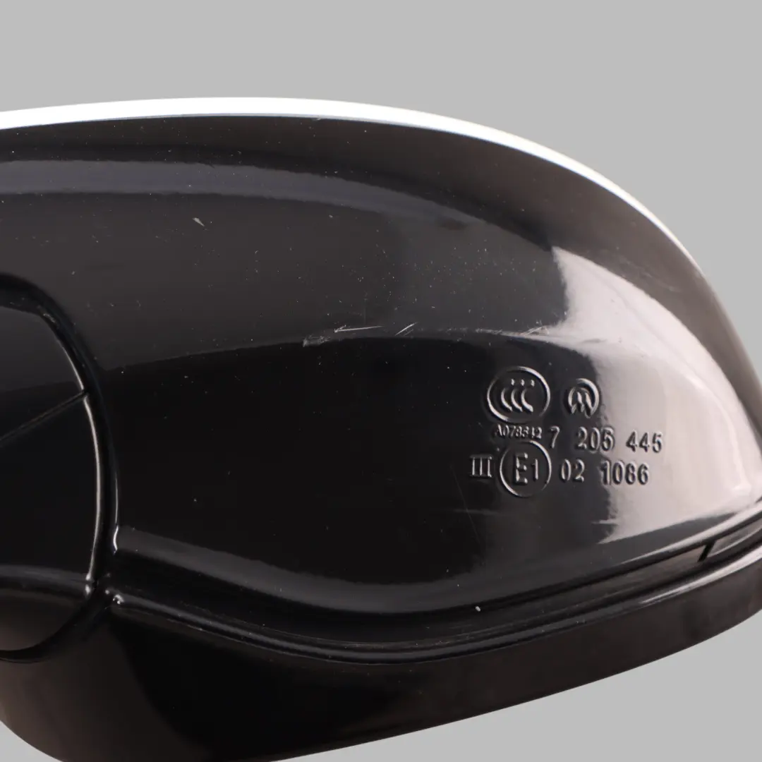 BMW F25 Outer Mirror Wing Heated Left N/S High Gloss Alpinweiss 3 300 - SKU RHD-7264119-AW - Part number 7264119