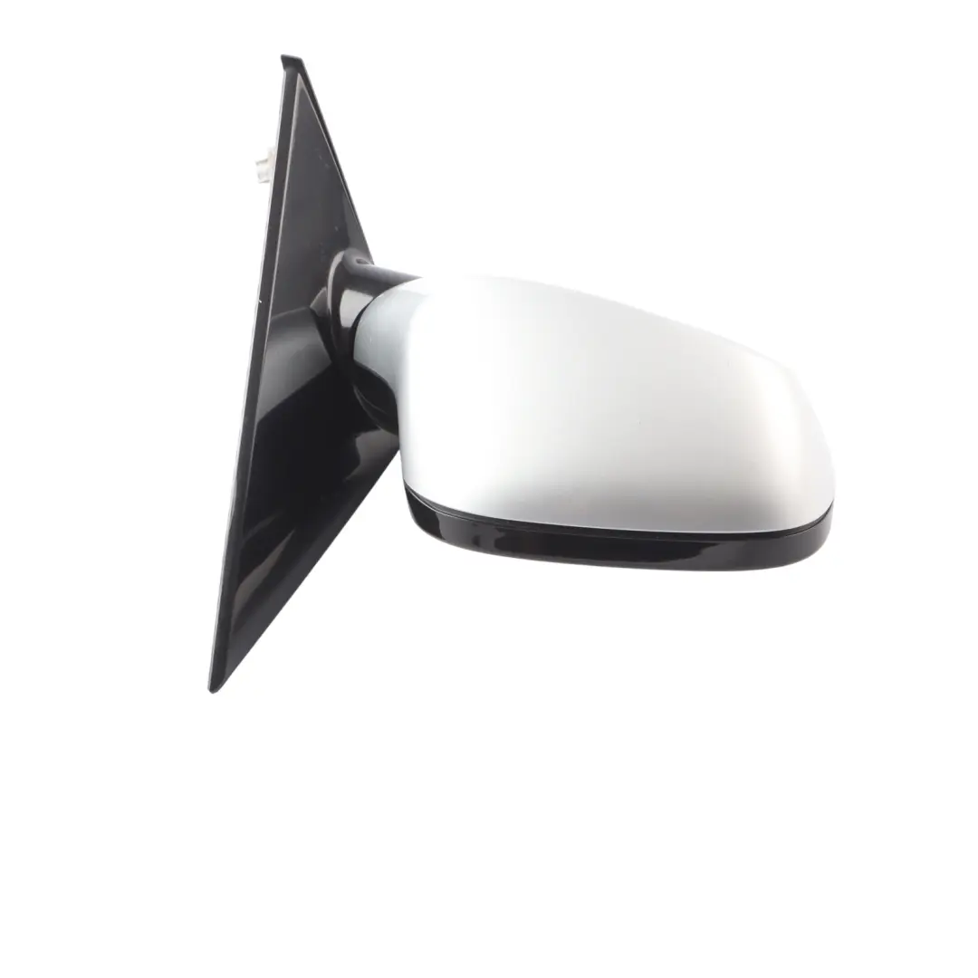 BMW E87 LCI M Sport High Gloss Wing Mirror Right O/S Titansilber Metallic - 354 - SKU RHD-7268146-TS - Part number 7268146