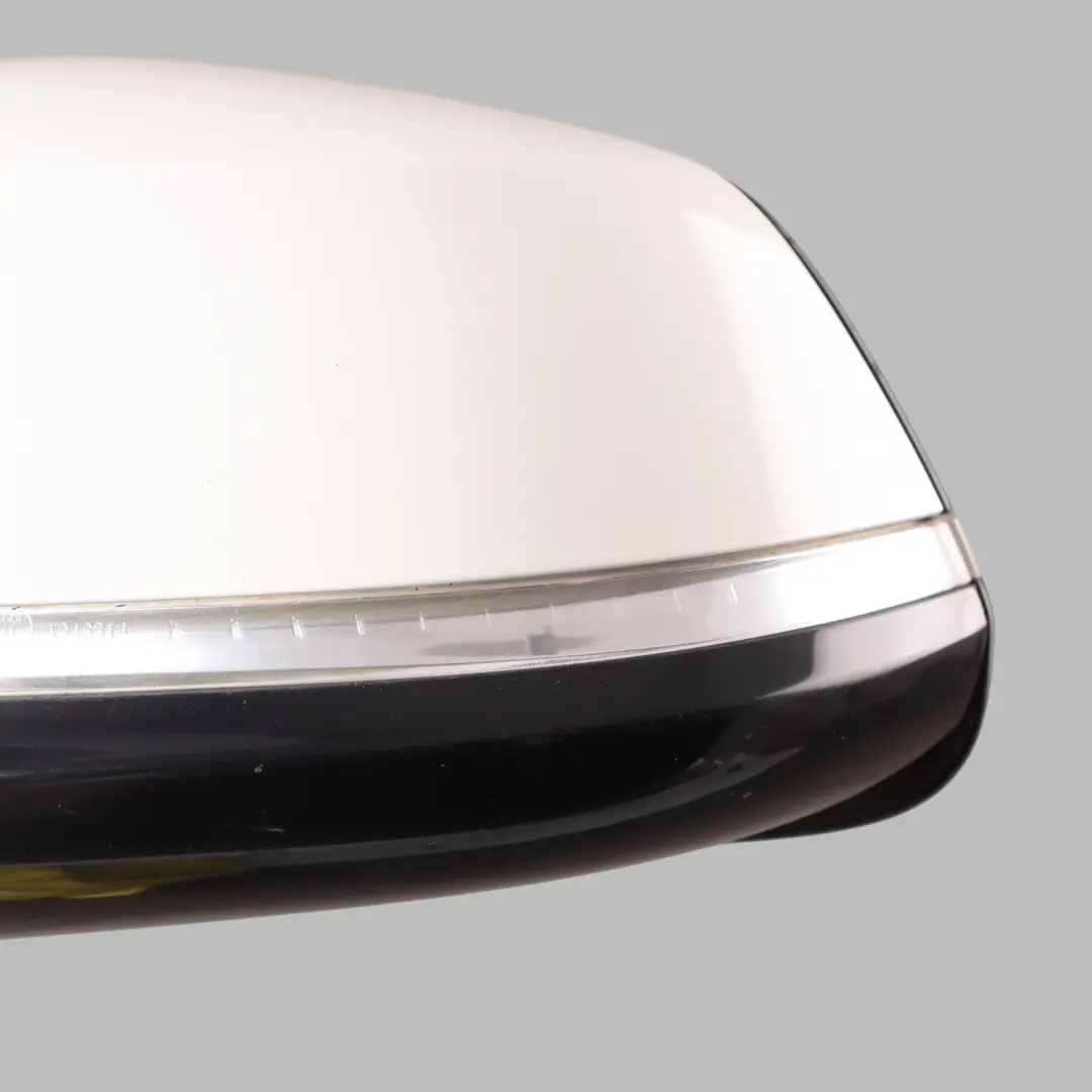 BMW F34 GT Door Wing Mirror Heated Electric Left N/S Alpinweiss 3 - 300 - SKU RHD-7291589-AW - Part number 7291589