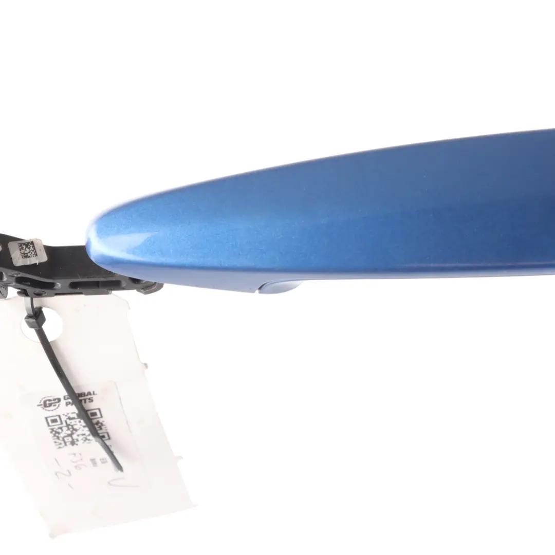 BMW F20 F30 F36 Door Handle Grab Front Left N/S Estoril Blau - B45 - SKU RHD-7332565-EB - Part number 7332565