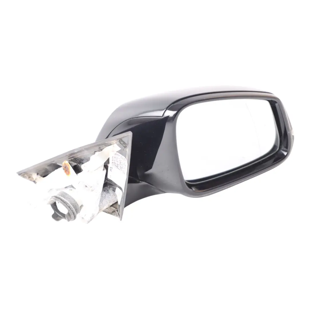  Wing Mirror BMW F30 F31 High Gloss Heated Right Black Sapphire Metallic 475 - SKU RHD-7345660-BS1 - Part number 7345660