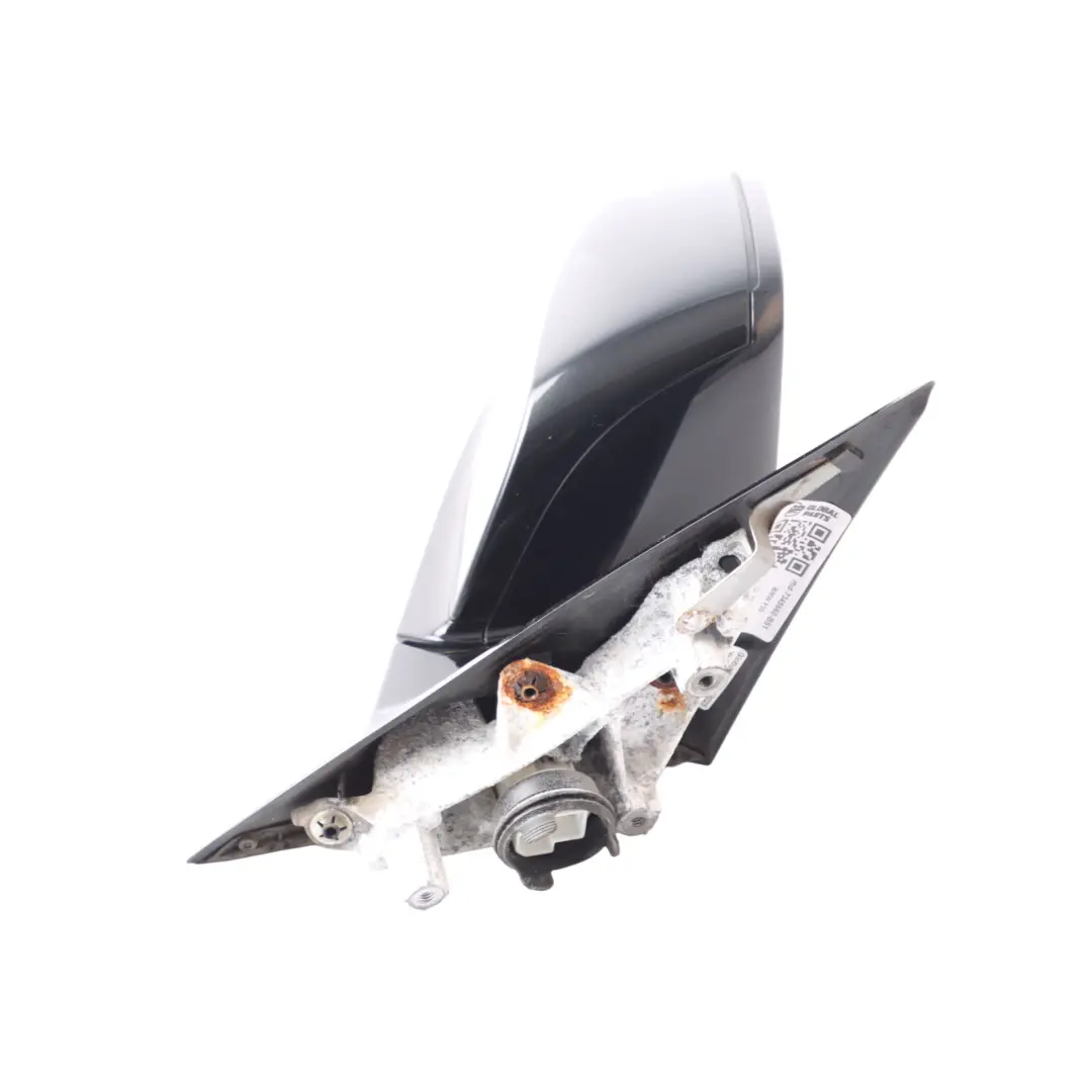  Wing Mirror BMW F30 F31 High Gloss Heated Right Black Sapphire Metallic 475 - SKU RHD-7345660-BS1 - Part number 7345660