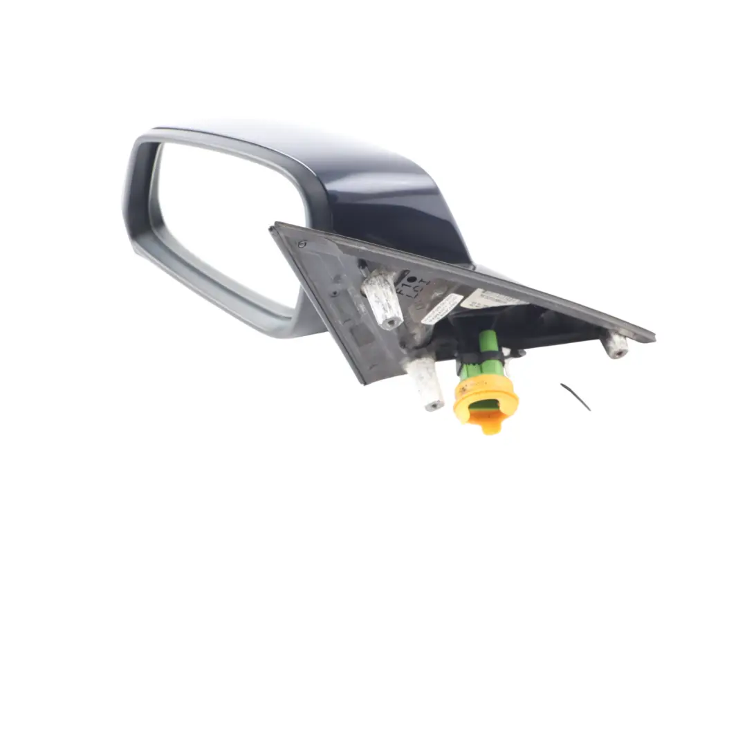 BMW F10 F11 Heated Left Wing Mirror N/S Imperial Blue Metallic - A89 - SKU RHD-7350641-IBB1 - Part number 7350641