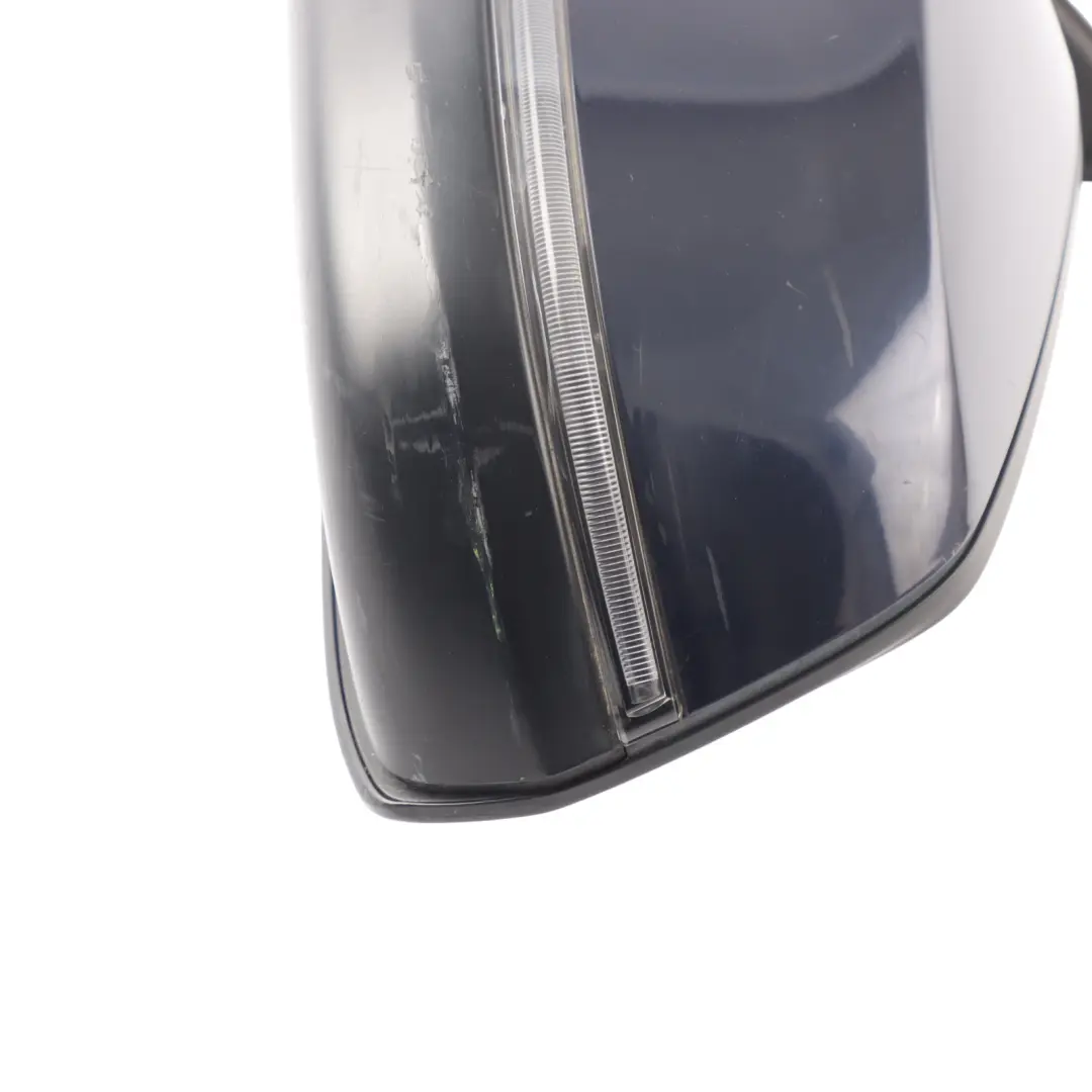 Heated Left Wing Mirror N/S Imperial Blue Metallic - A89 to BMW F10 F11 with Part number 7350641 BMW F10 F11 Heated Left Wing Mirror N/S Imperial Blue Metallic - A89 - SKU RHD-7350641-IBB1 - Part number 7350641