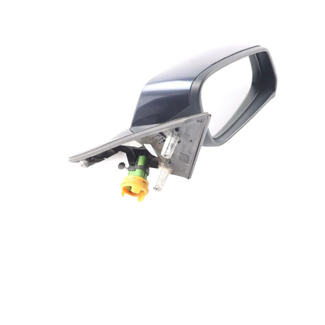 Wing Mirror BMW F10 F11 LCI Heated Right Door O/S Imperial Blue Metallic - A89 to with Part number 7350642 Wing Mirror BMW F10 F11 LCI Heated Right Door O/S Imperial Blue Metallic - A89 - SKU RHD-7350642-IBB - Part number 7350642