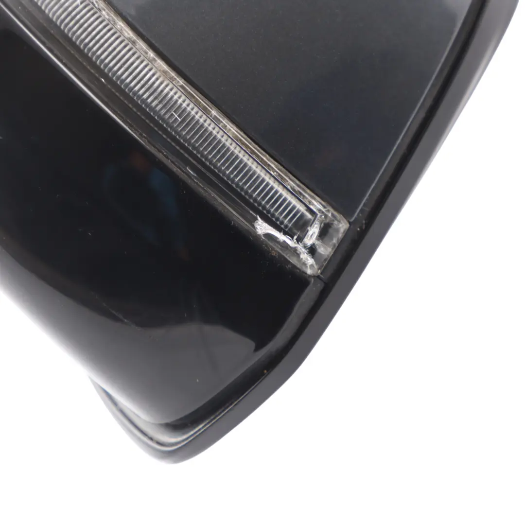  Wing Mirror BMW F10 F11 LCI Outside Door Left N/S 7 Pins Mineralgrau Grey - B39 - SKU rhd-7350645-MG - Part number 7350645