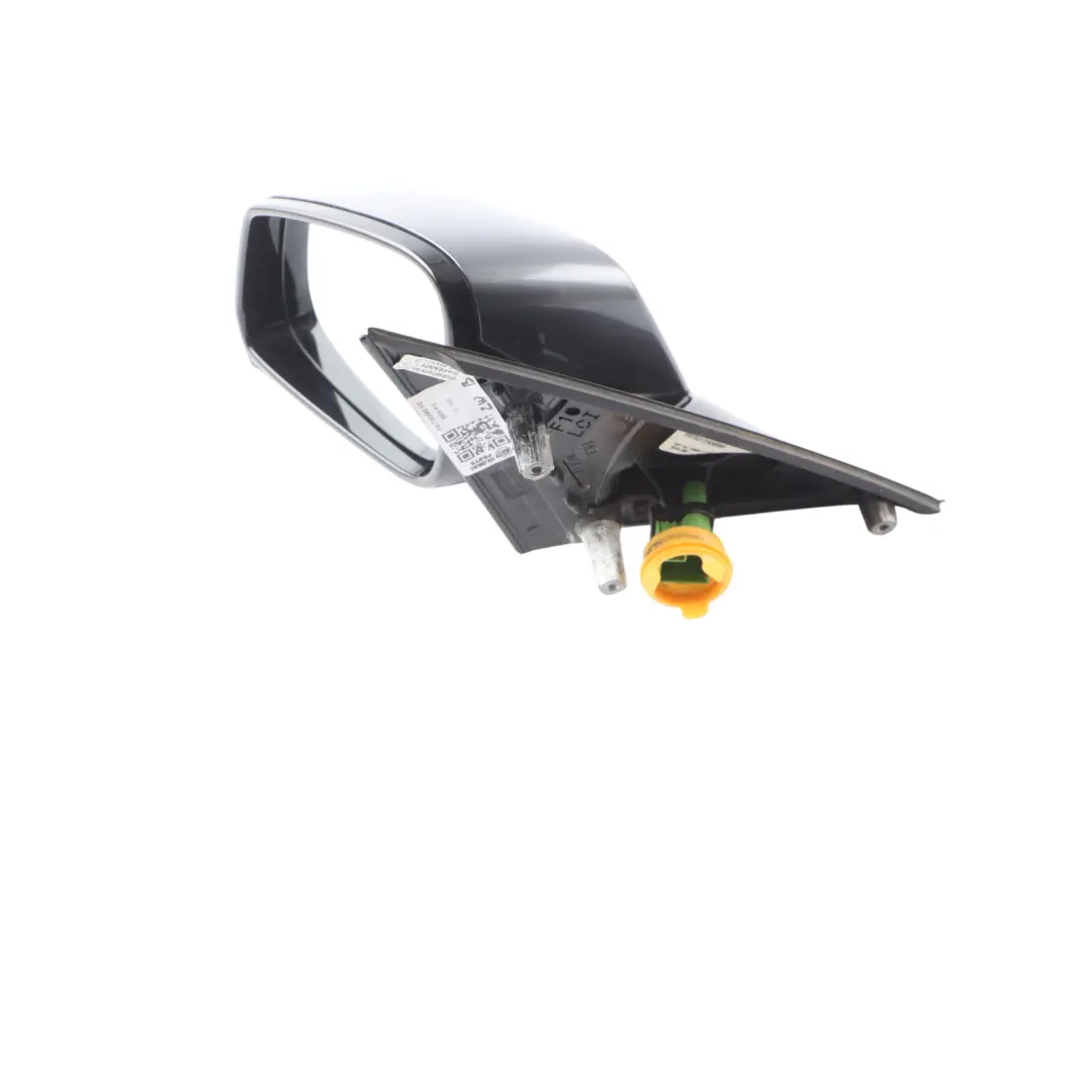  Wing Mirror BMW F10 F11 LCI Outside Door Left N/S 7 Pins Mineralgrau Grey - B39 - SKU rhd-7350645-MG - Part number 7350645