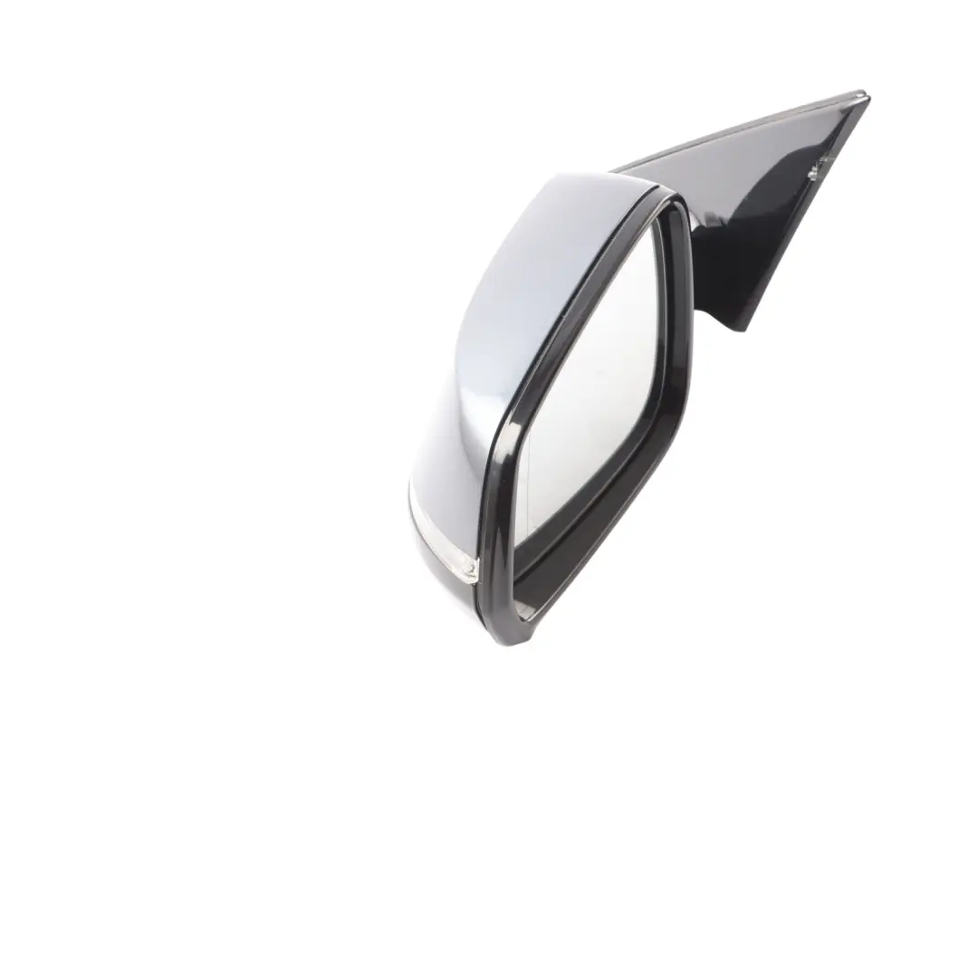  Wing Mirror BMW F10 F11 LCI Outside Door Left N/S 7 Pins Mineralgrau Grey - B39 - SKU rhd-7350645-MG - Part number 7350645