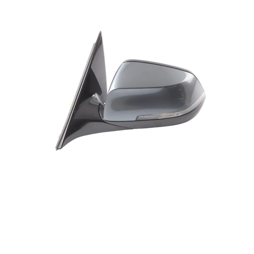  Wing Mirror BMW F10 F11 LCI Outside Door Left N/S 7 Pins Mineralgrau Grey - B39 - SKU rhd-7350645-MG - Part number 7350645