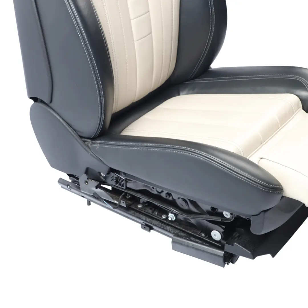 Front Seat Heated Memory Left N/S Leather Dakota Black White to BMW X6 F16 M Sport with Part number 7411527 BMW X6 F16 M Sport Front Seat Heated Memory Left N/S Leather Dakota Black White - SKU RHD-7411527-1 - Part number 7411527