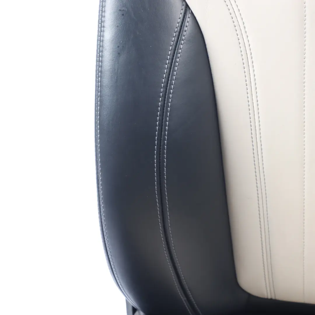 Front Seat Heated Memory Left N/S Leather Dakota Black White to BMW X6 F16 M Sport with Part number 7411527 BMW X6 F16 M Sport Front Seat Heated Memory Left N/S Leather Dakota Black White - SKU RHD-7411527-1 - Part number 7411527