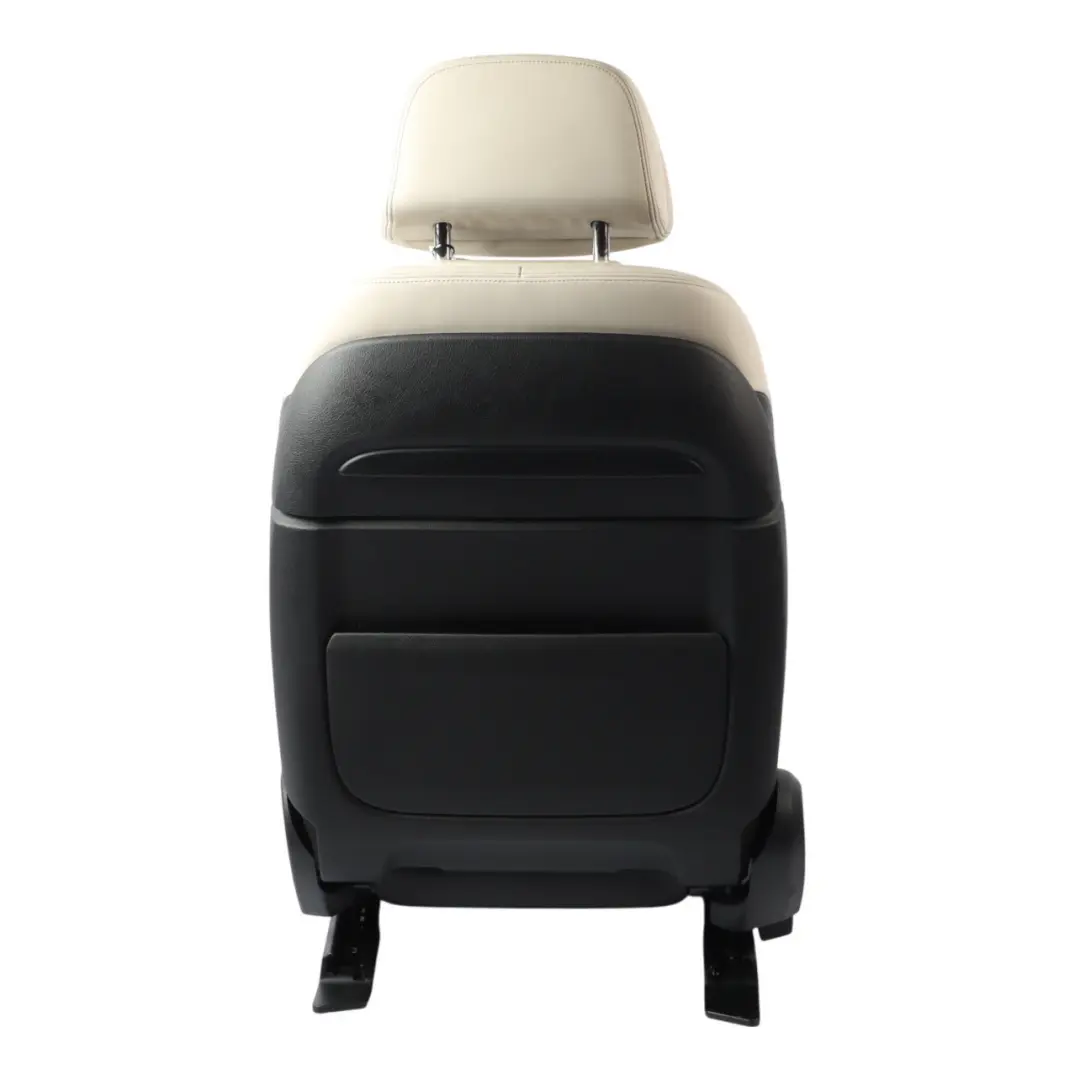 BMW X6 F16 M Sport Front Seat Heated Memory Right O/S Leather Dakota Black White - SKU RHD-7411530-1 - Part number 7411530