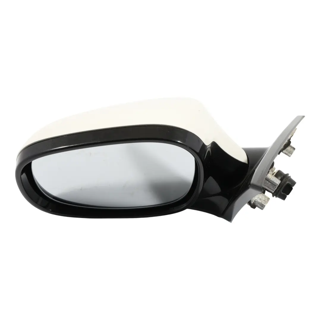 Left Heated Outside Wing Mirror N/S Alpinweiss 3 - 300 to BMW E81 E82 E88 with Part number 8051915 BMW E81 E82 E88 Left Heated Outside Wing Mirror N/S Alpinweiss 3 - 300 - SKU RHD-8051915-AW - Part number 8051915