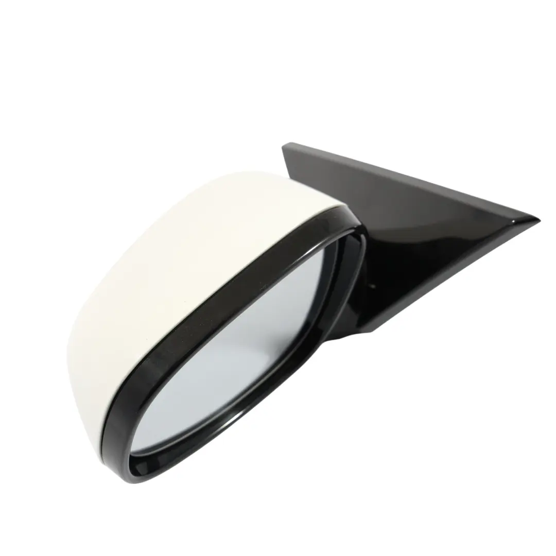 BMW E81 E82 E88 Left Heated Outside Wing Mirror N/S Alpinweiss 3 - 300 - SKU RHD-8051915-AW - Part number 8051915