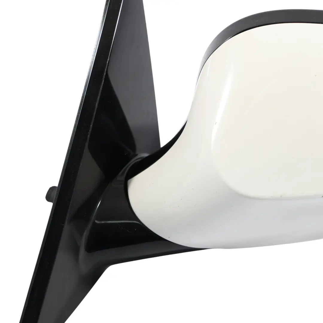 BMW E81 E82 E88 Left Heated Outside Wing Mirror N/S Alpinweiss 3 - 300 - SKU RHD-8051915-AW - Part number 8051915