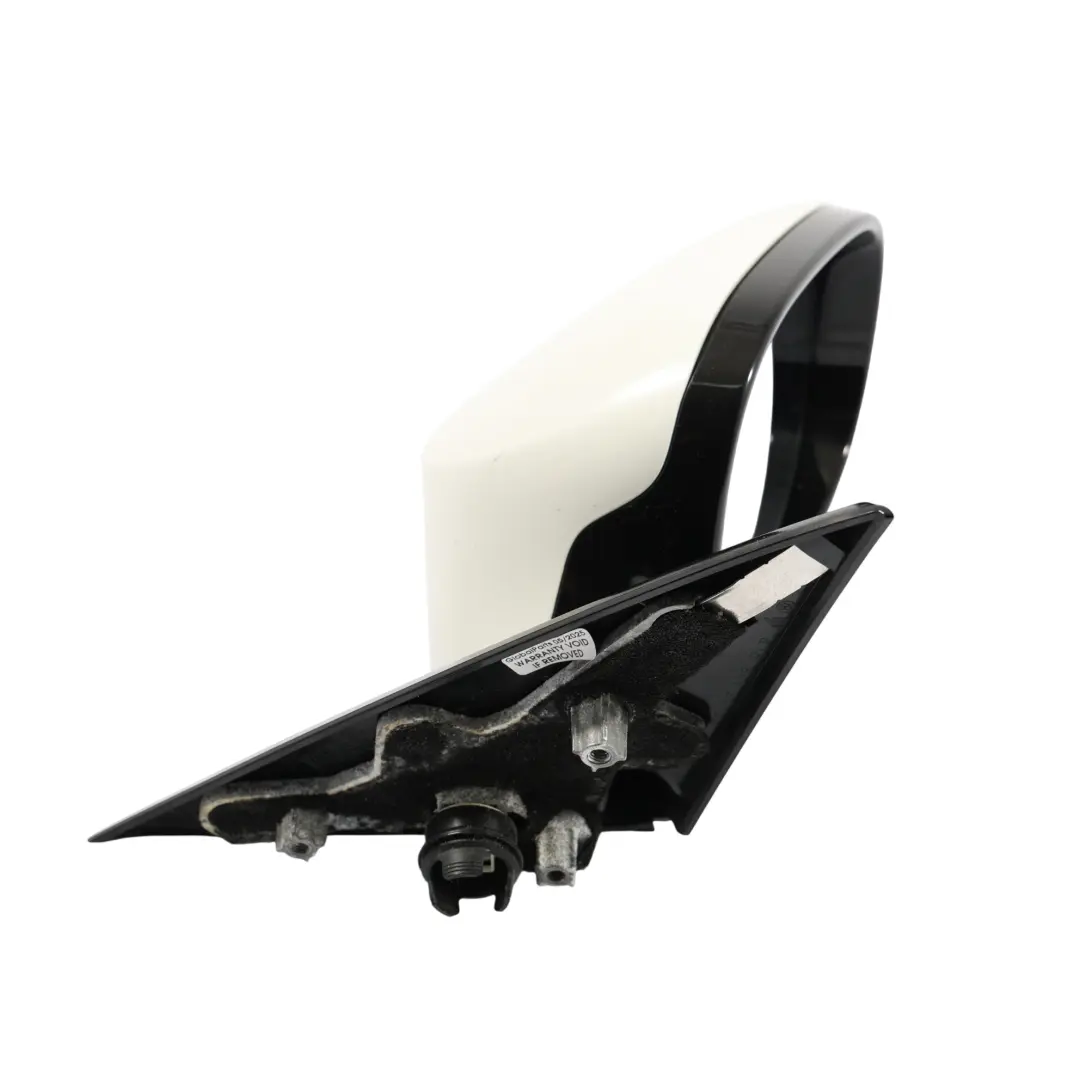 BMW E81 E82 E88 Right Heated Outside Wing Mirror O/S Alpinweiss 3 - 300 - SKU RHD-8051916-AW - Part number 8051916