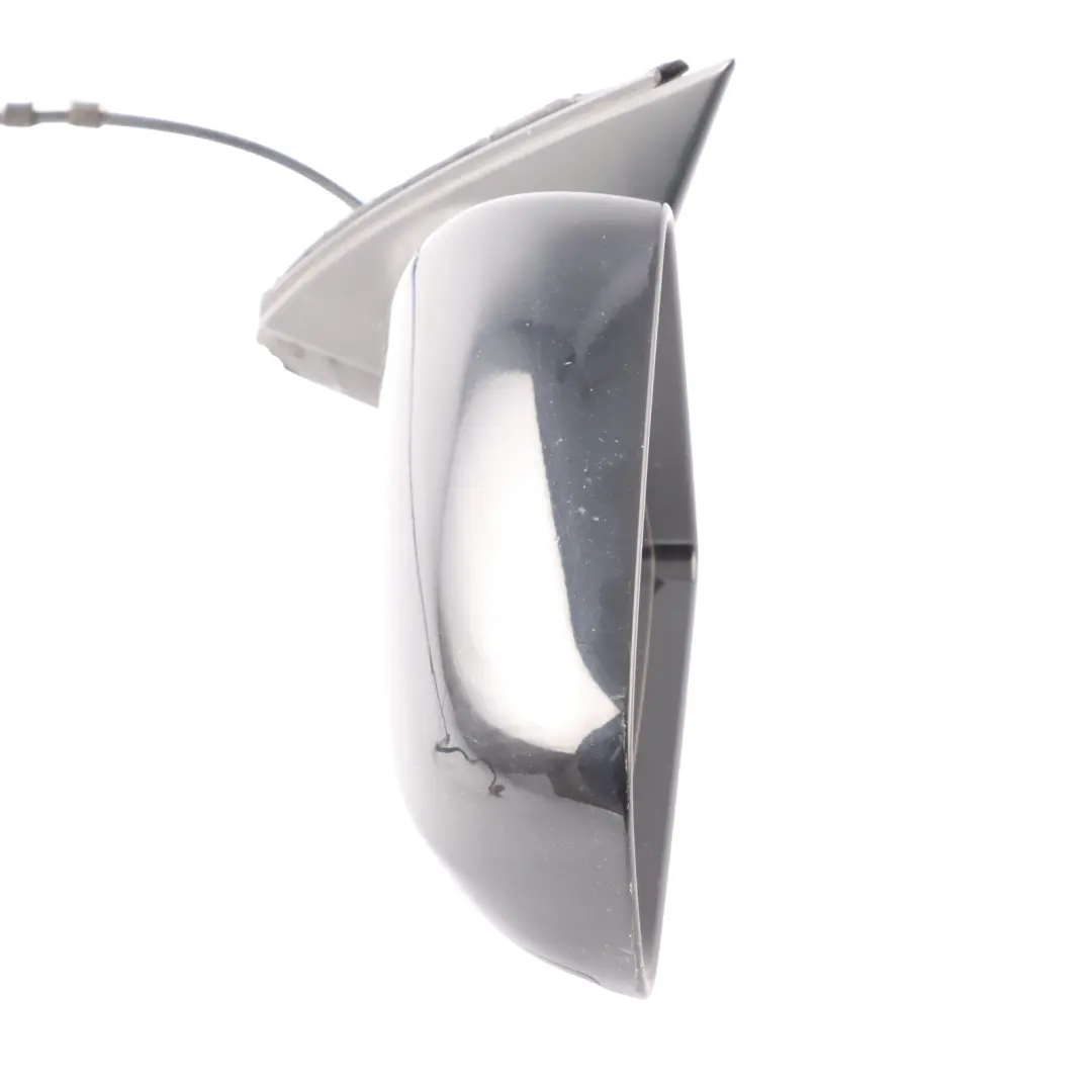 Audi A4 B7 Wing Mirror Left Door N/S Outside Brilliant Black - LY9B - SKU rhd-8E2858531AA-BBL - Part number 8E2858531AA