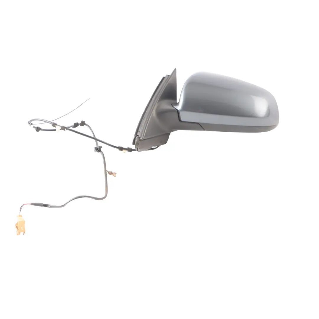 Audi S4 B6 Wing Mirror Outside Left N/S Dolphin Grey Metallic - X7Z - SKU RHD-8E2858531AA-DGM - Part number 8E2858531AA