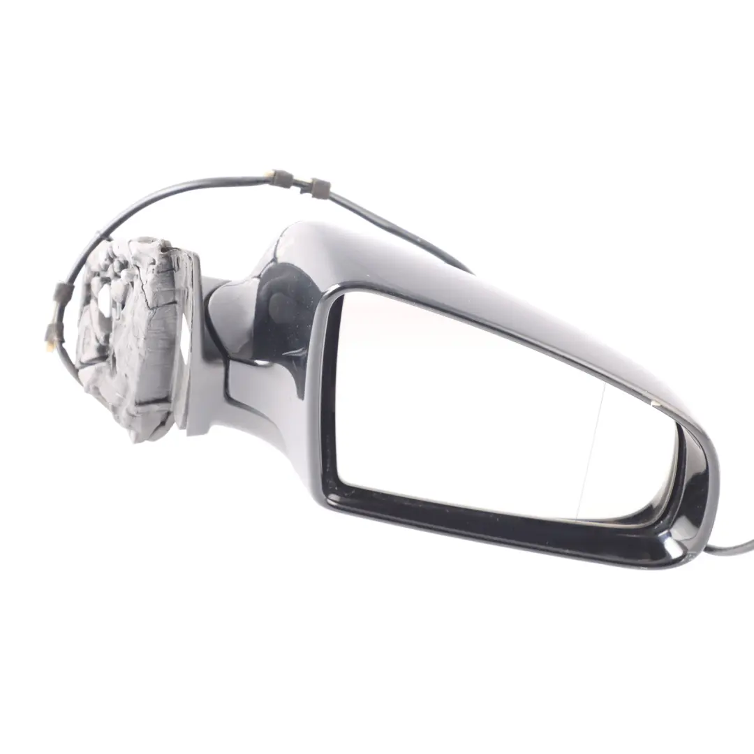 Audi A4 B7 Wing Mirror Right Door O/S Outside Brilliant Black - LY9B - SKU rhd-8E2858532AA-BBL - Part number 8E2858532AA