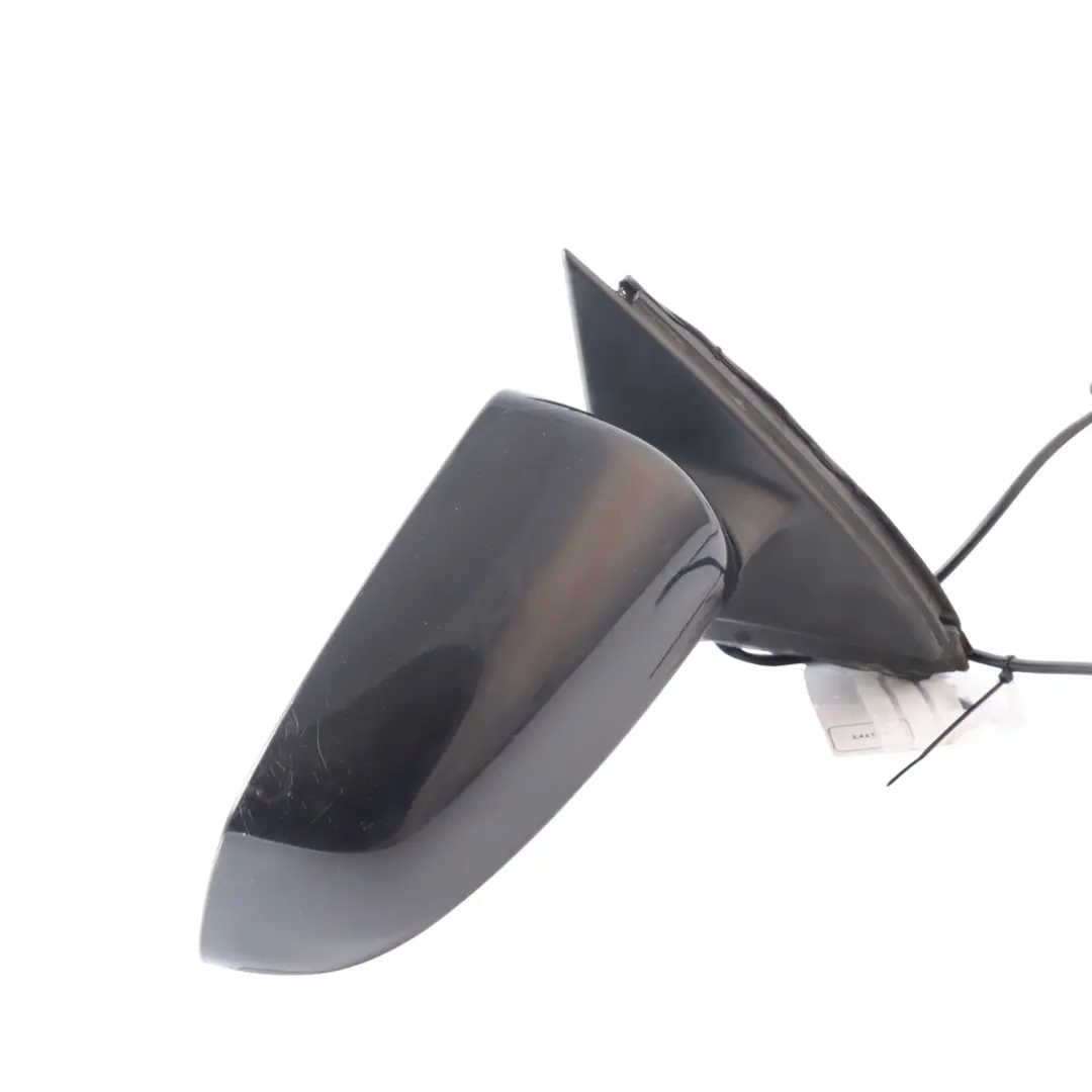 Audi A4 B7 Wing Mirror Right Door O/S Outside Brilliant Black - LY9B - SKU rhd-8E2858532AA-BBL - Part number 8E2858532AA